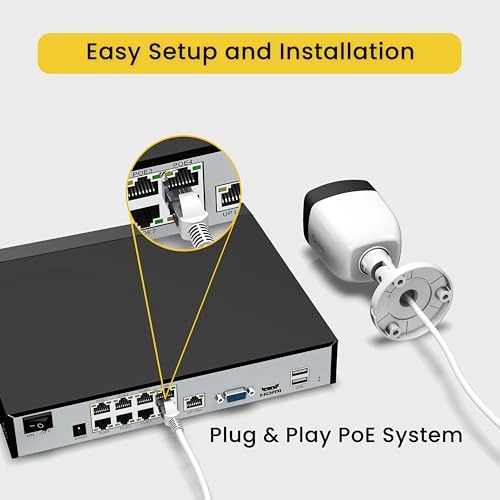 8CH 5MP Home Security Camera System