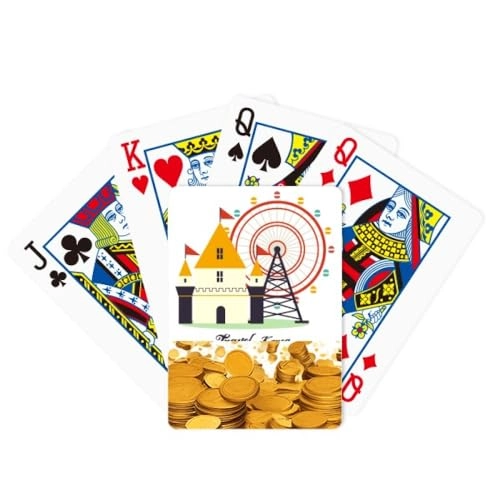 Visiting theme park in South Korea - Playing Card