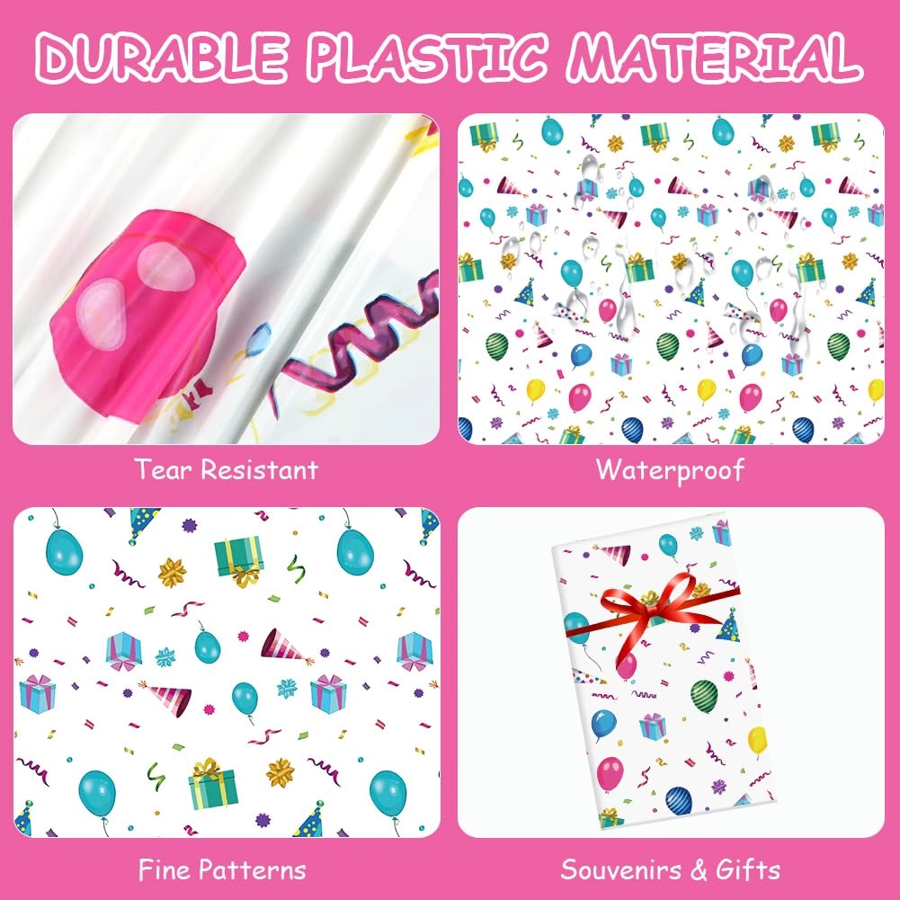 Starry Theme Party Tablecloth - 4 Pack Birthday