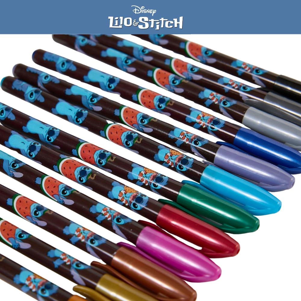 Lilo and Stitch Gel Pen Set - 24 Pack 0.5mm