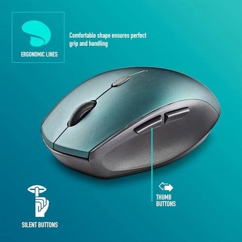 Bee Ergonomic Silent Mouse - Wireless
