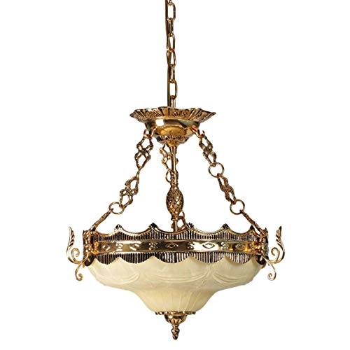 Glass Basin Chandelier