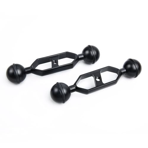 Double Ball Extension Arm - 5" 1" Ball Head Underwater