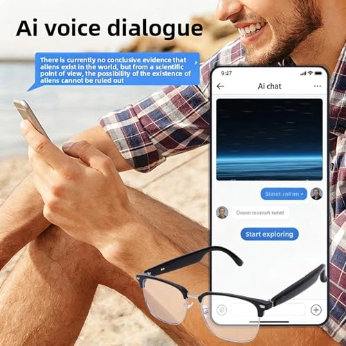 Smart Glasses - AI translation Bluetooth