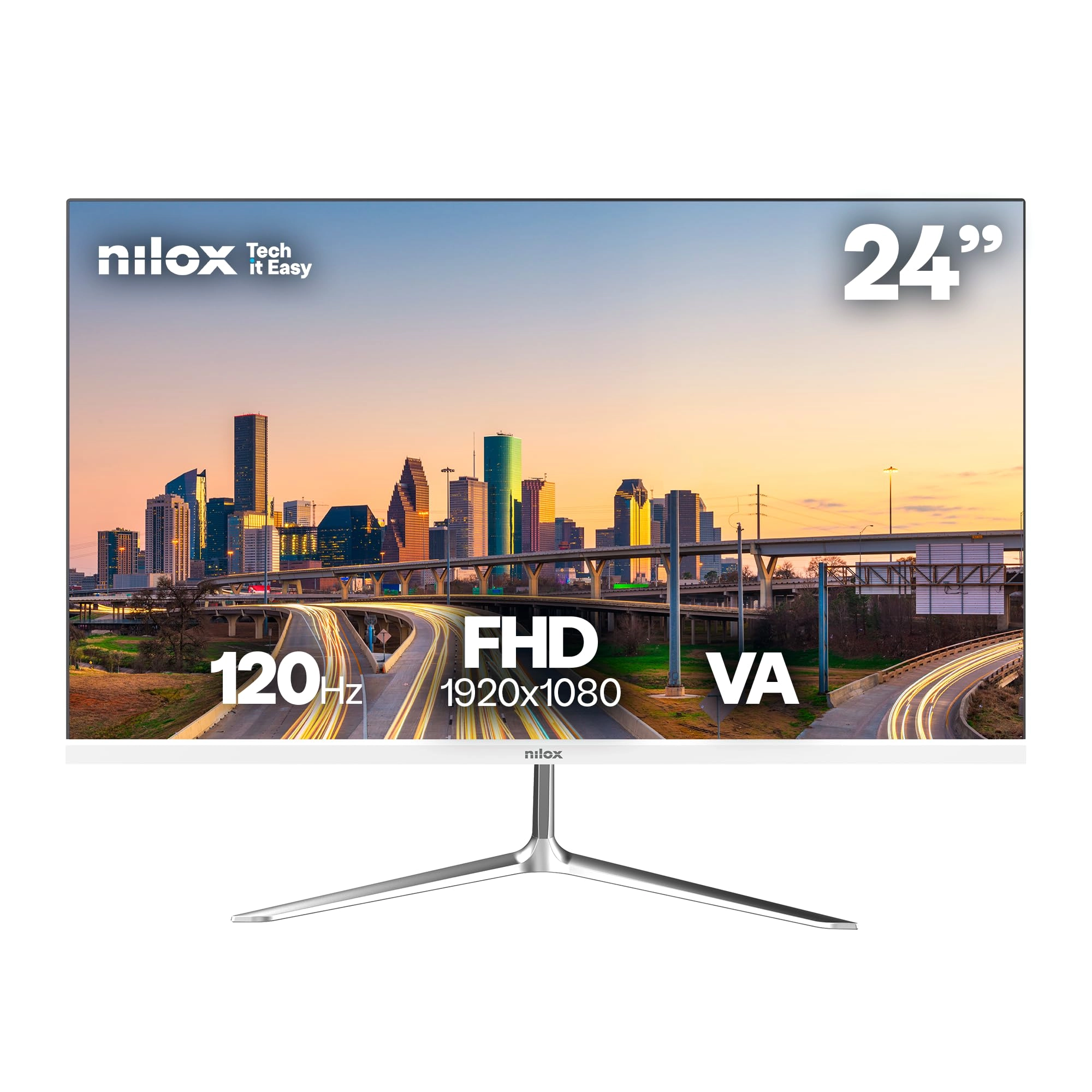Nilox NXM24FHD1201W - 23.8 Inches 1920x1080