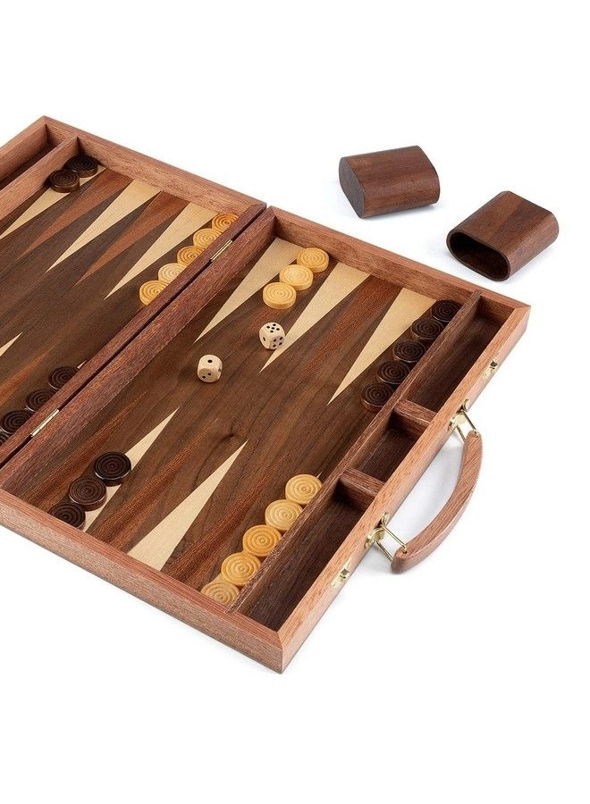 Backgammon - Sapele Wood Portable