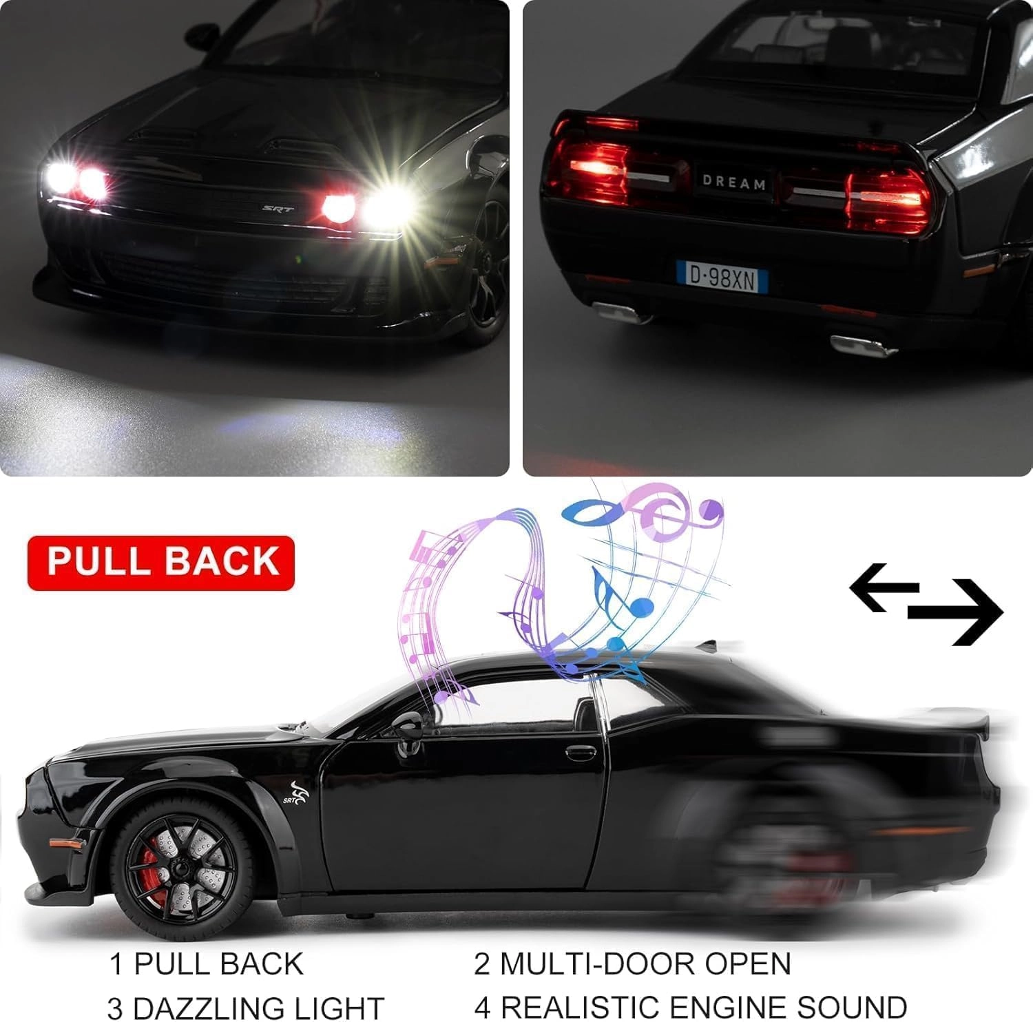 Dodge Challenger SRT - 1:24