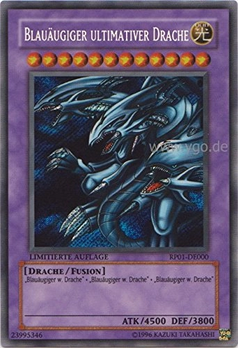 Konami Blue-Eyed Ultimate Dragon + Gwindi Card Case