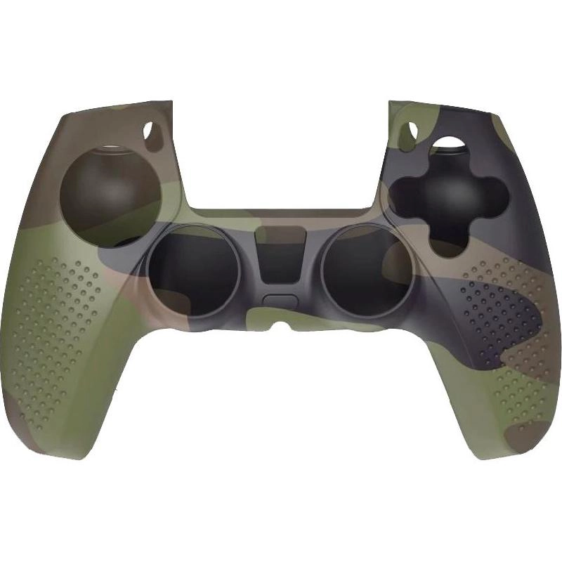 Grip Cover + Analogue Stick Attachement + Trigger Attachement + Sticker for Lightbar - for PlayStation 5