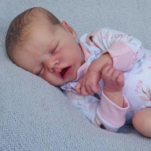 Reborn Baby Doll - 18 inch Vinyl Silicone Ages 3+
