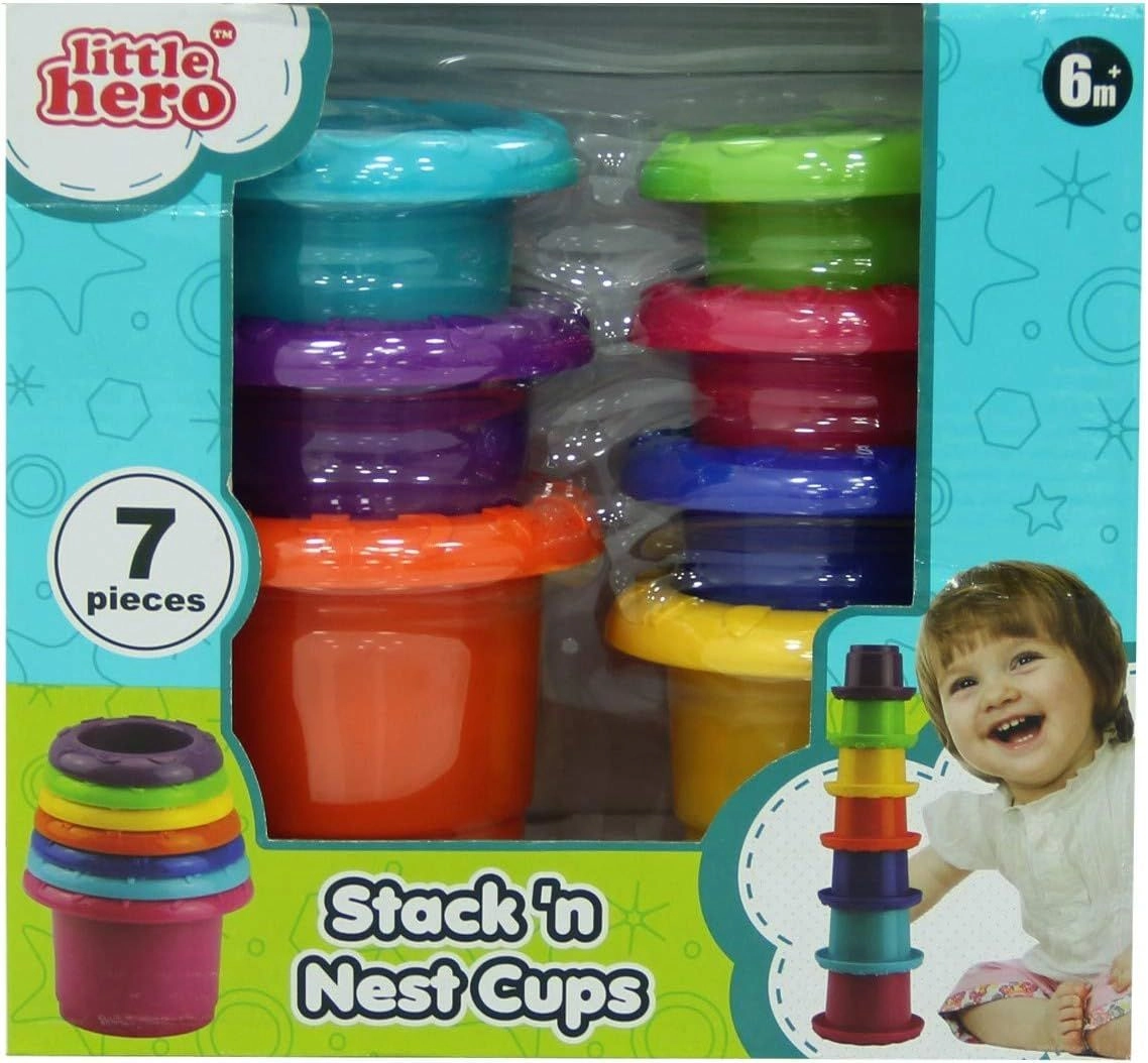 Stack'N Nest Cups - 6 months Five piece(s)