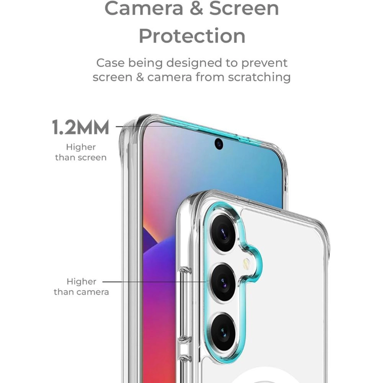 GMBS25 Case + Screen Protector with MagSafe for Samsung Galaxy S25