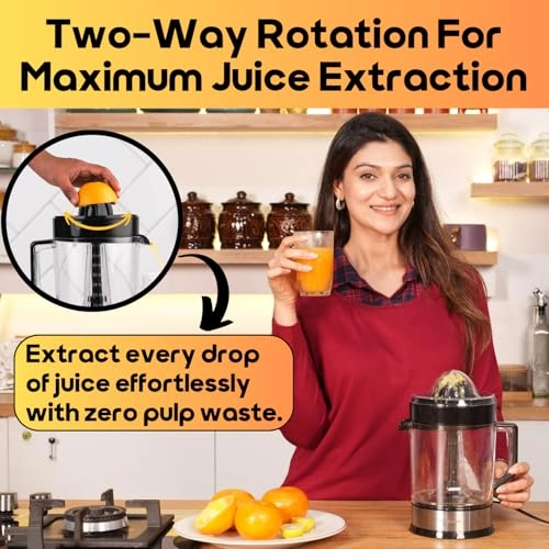 Electric Citrus Press Juicer - 40W 1200ml