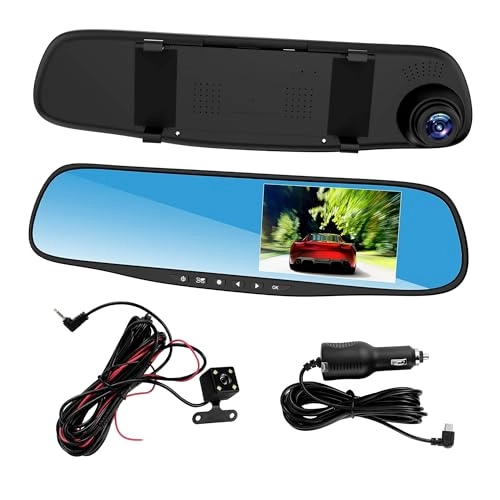 Rearview Mirror Camera Dash Cam - 1080p 30fps