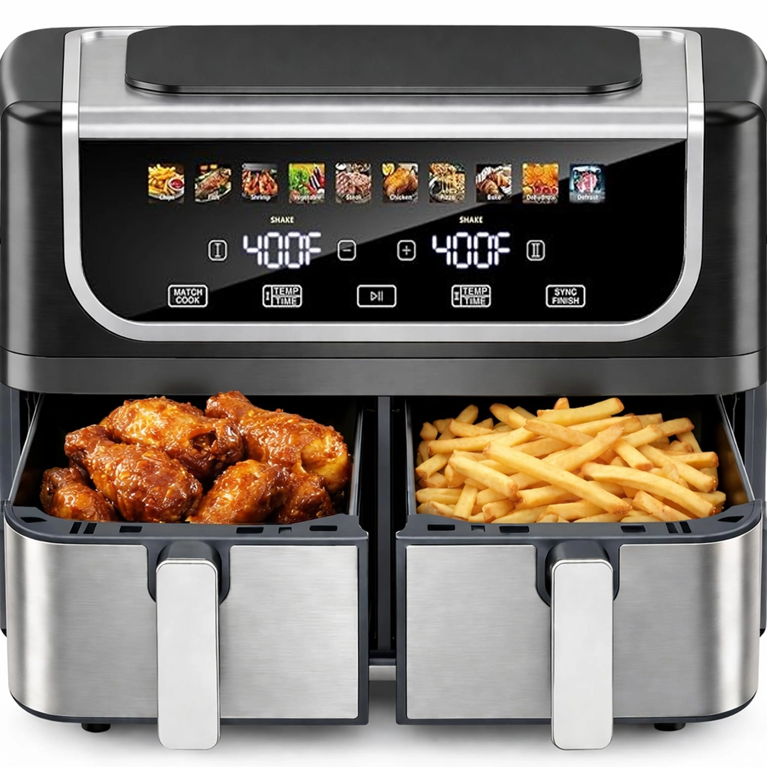 AIR FRYER AH-KZG2QSS-9GY-ZF