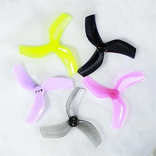 3-Blade Propeller - 8pcs/4pairs 63mm 2.5inch Yellow