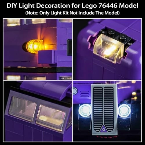 Lighting Kit 76446 - ABS for LEGO Knight Bus Adventure 76446
