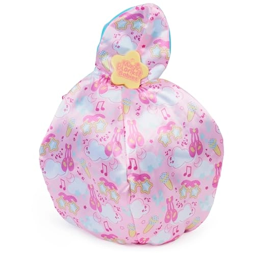 Surprise Plush Baby Doll - 9-inch Pink Blanket Over 80 Sounds Ages 4+