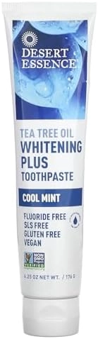 Desert Essence Whitening Plus - Cool Mint Toothpaste 6.25 oz