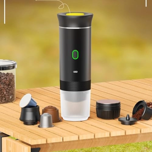 Portable Cordless Coffee Maker - 80ml