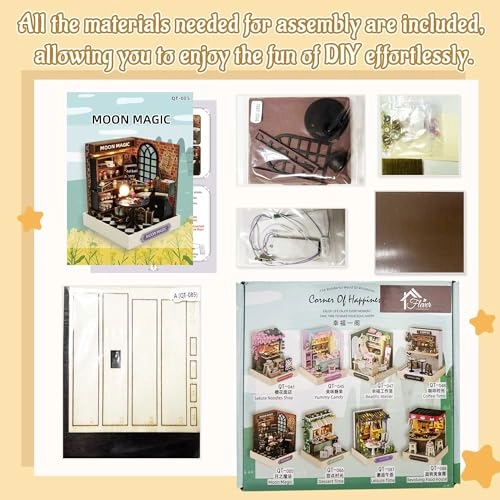 Dollhouse Miniature DIY House Kit - Dream Bottle Series 1:32