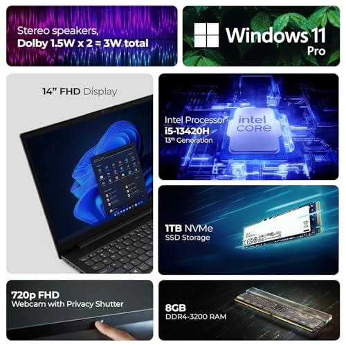 V15 Gen 4 - 15.6'' i5-13420H 16GB DDR4 1TB SSD