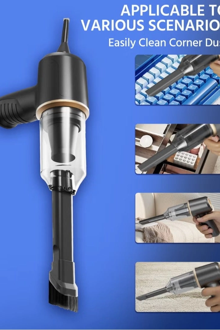 Multifunctional Portable Cordless Vacuum Cleaner - 3000mAh