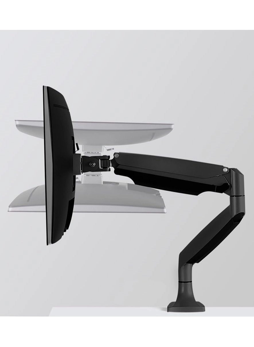 Adjustable Gas Spring Single Monitor Arm - 32"