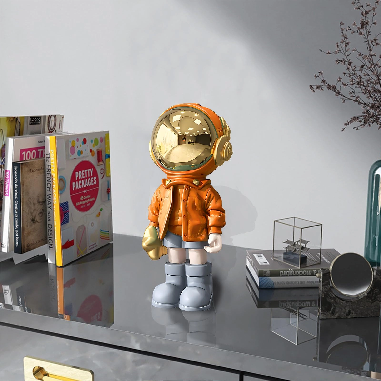Small Astronaut Statues - Resin