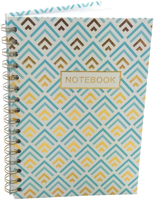 Notebook 19 X 26 cm Spiral - Grid 100 Sheets