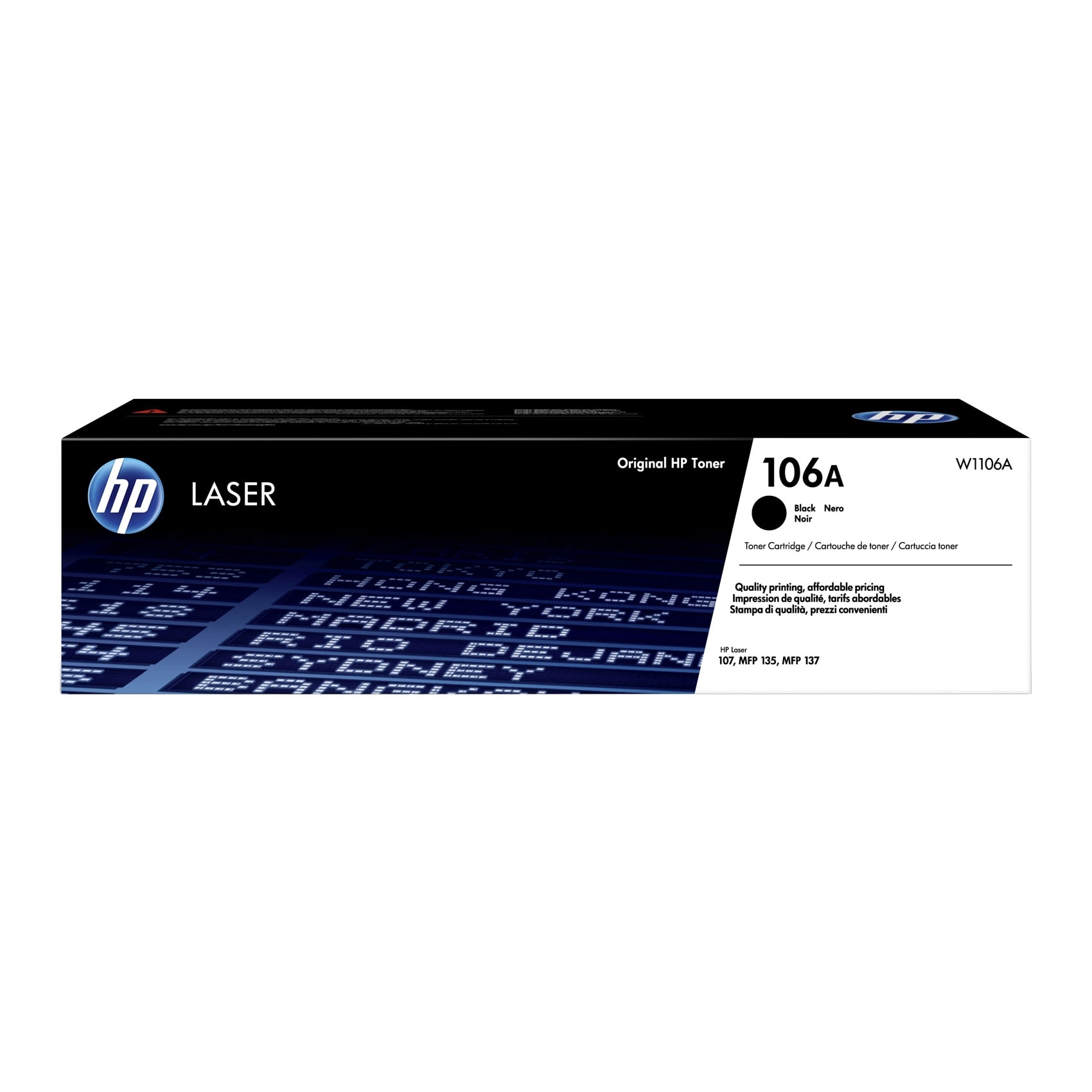 HP 106A - Approx. 1,000 Pages Black
