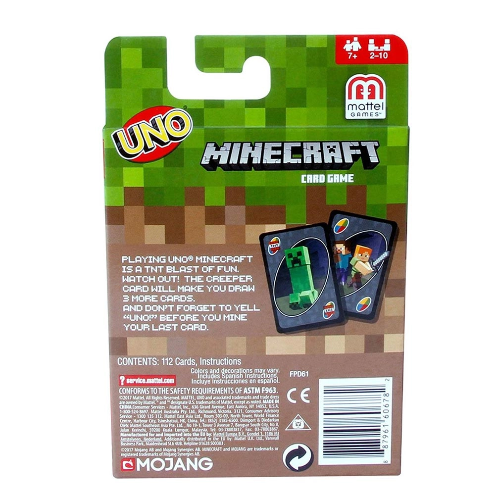 UNO Minecraft - Card Game