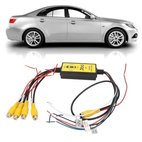 4 Way Backup Camera Video Switcher - wireless