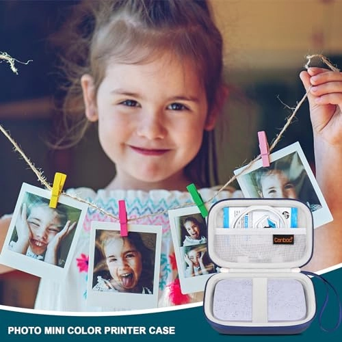 Carrying Case - 5.19" x 3.3" x 1.2" HP Sprocket Photo Printer; KODAK Step; Lifeprint 2x3 Soft