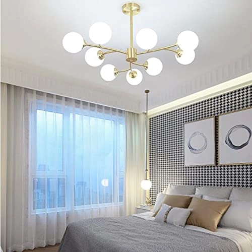 Molecular Chandelier - G9 Copper and glass 90*27*30cm