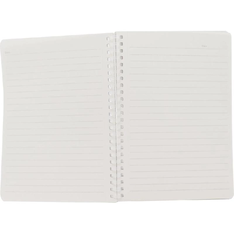 Notebook 19 X 26 cm Spiral - Grid 100 Sheets