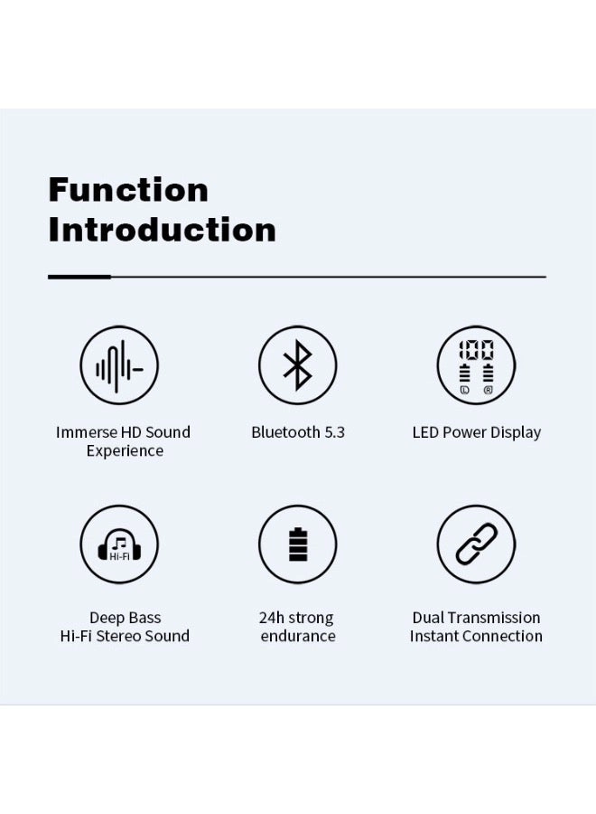 True Wireless Stereo Earbuds Wireless Earbud