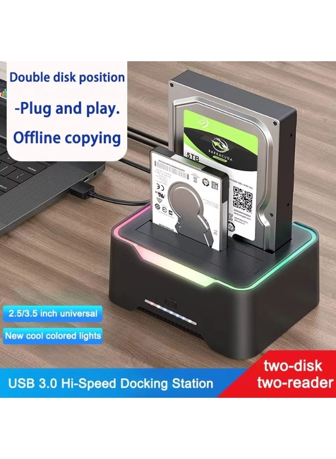 Dual Bay Hard Drive Docking Station