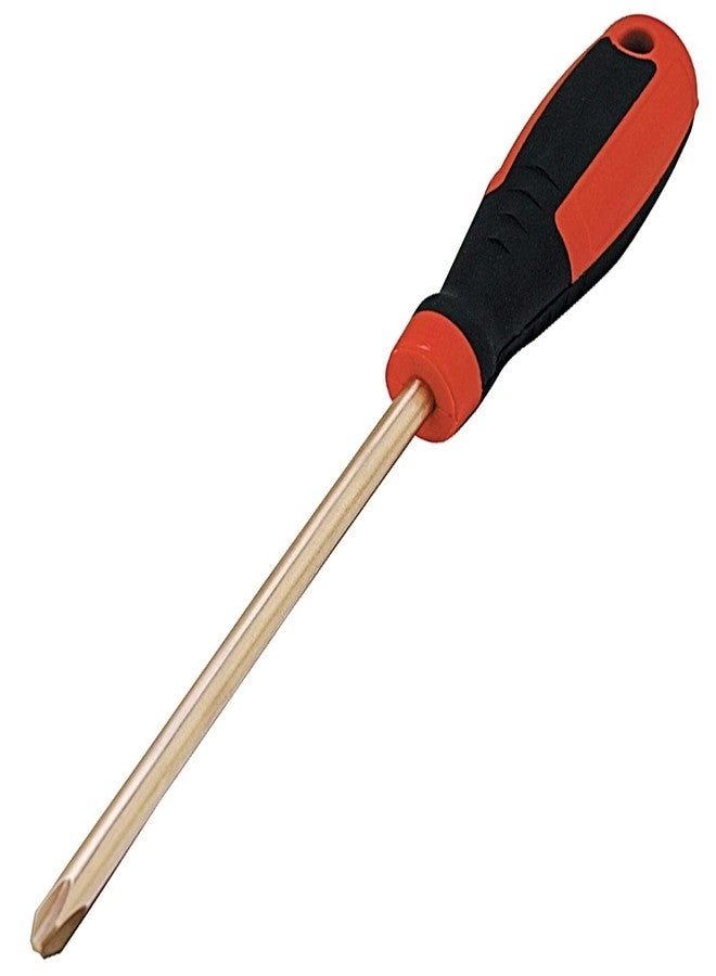 CS Unitec Copper-Beryllium Phillips Head Screwdriver 3.5mm x 4" Non-Sparking Non-Magnetic