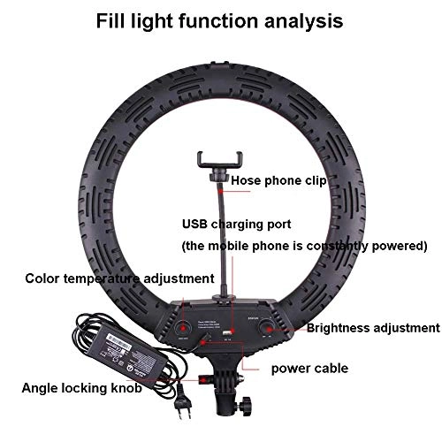 LED Selfie Ring Light - 18"