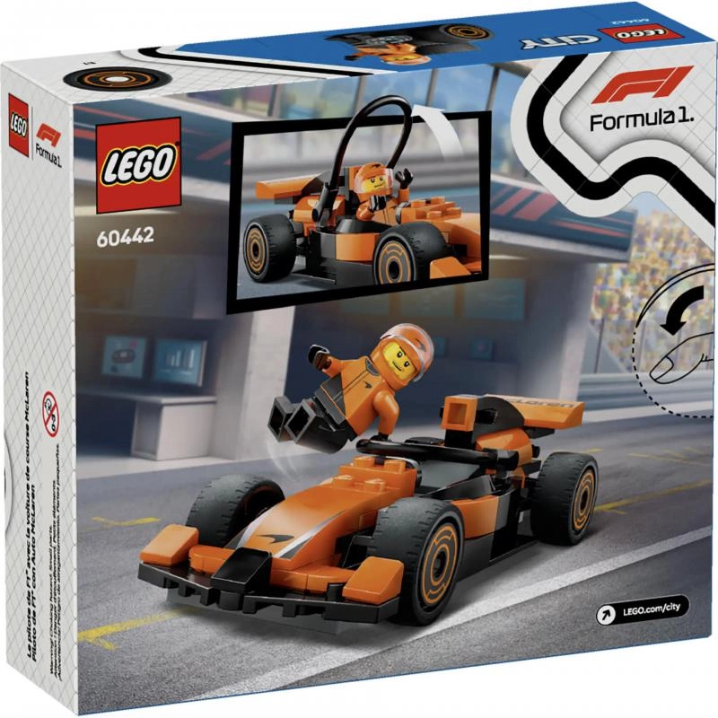 City F1 Driver With Mclaren Race Car (60442)