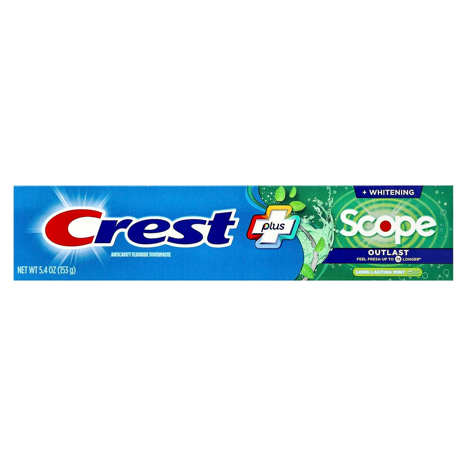 Whitening Anticavity Fluoride Mint Toothpaste 153 g