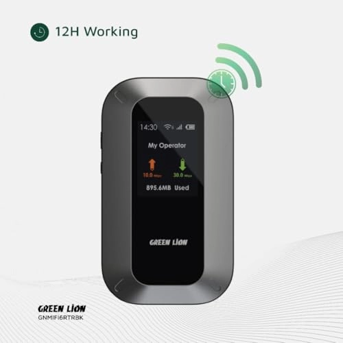 Portable Mifi Router - 150Mbps WiFi 6