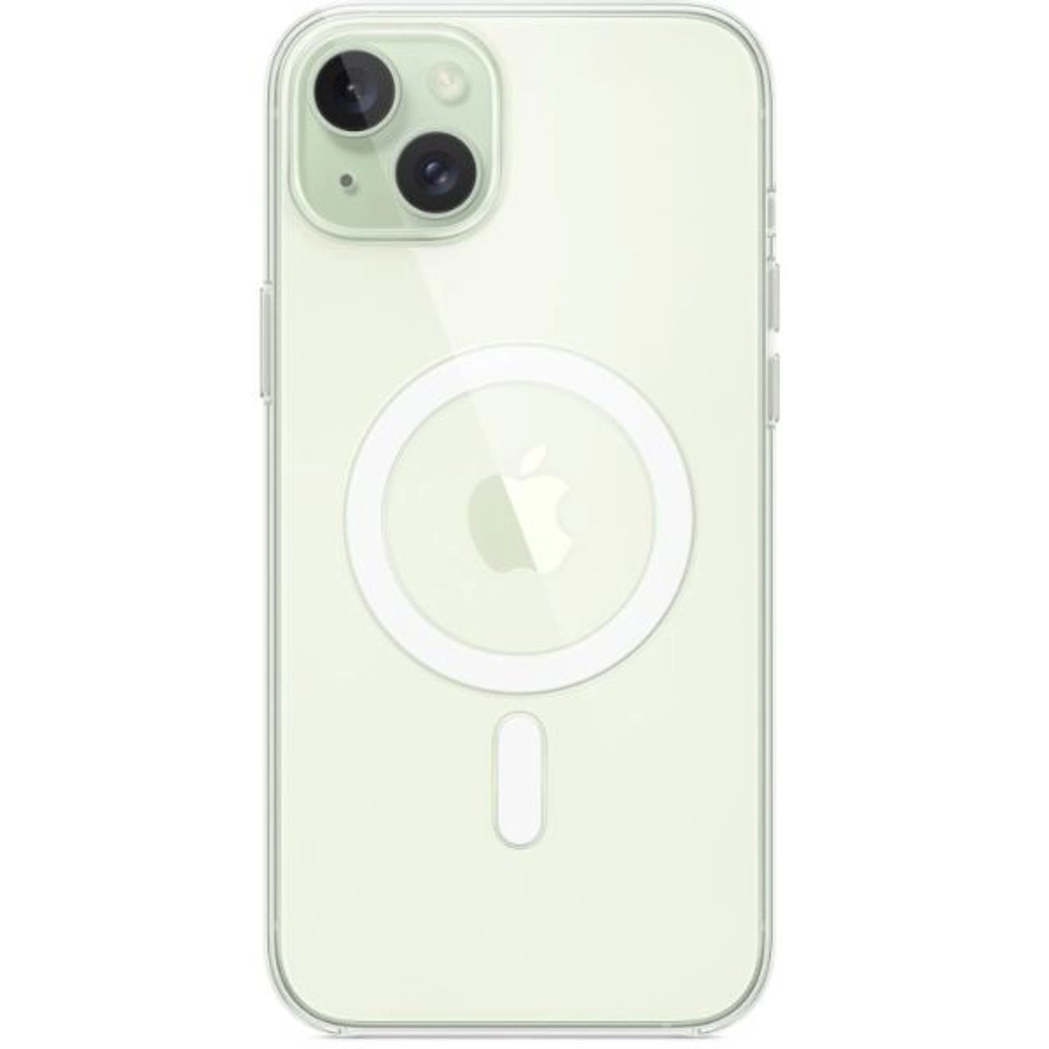 Back Cover Mobile Case Clear with MagSafe for iPhone 15