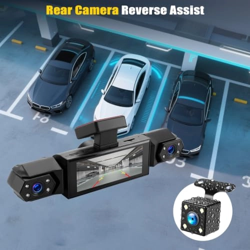 4 Channel Dash Cam - 1080P