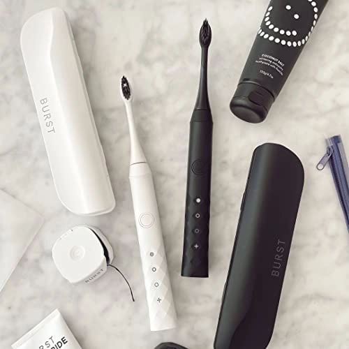 Sonic Toothbrush Travel Case - White Magnetic Closure