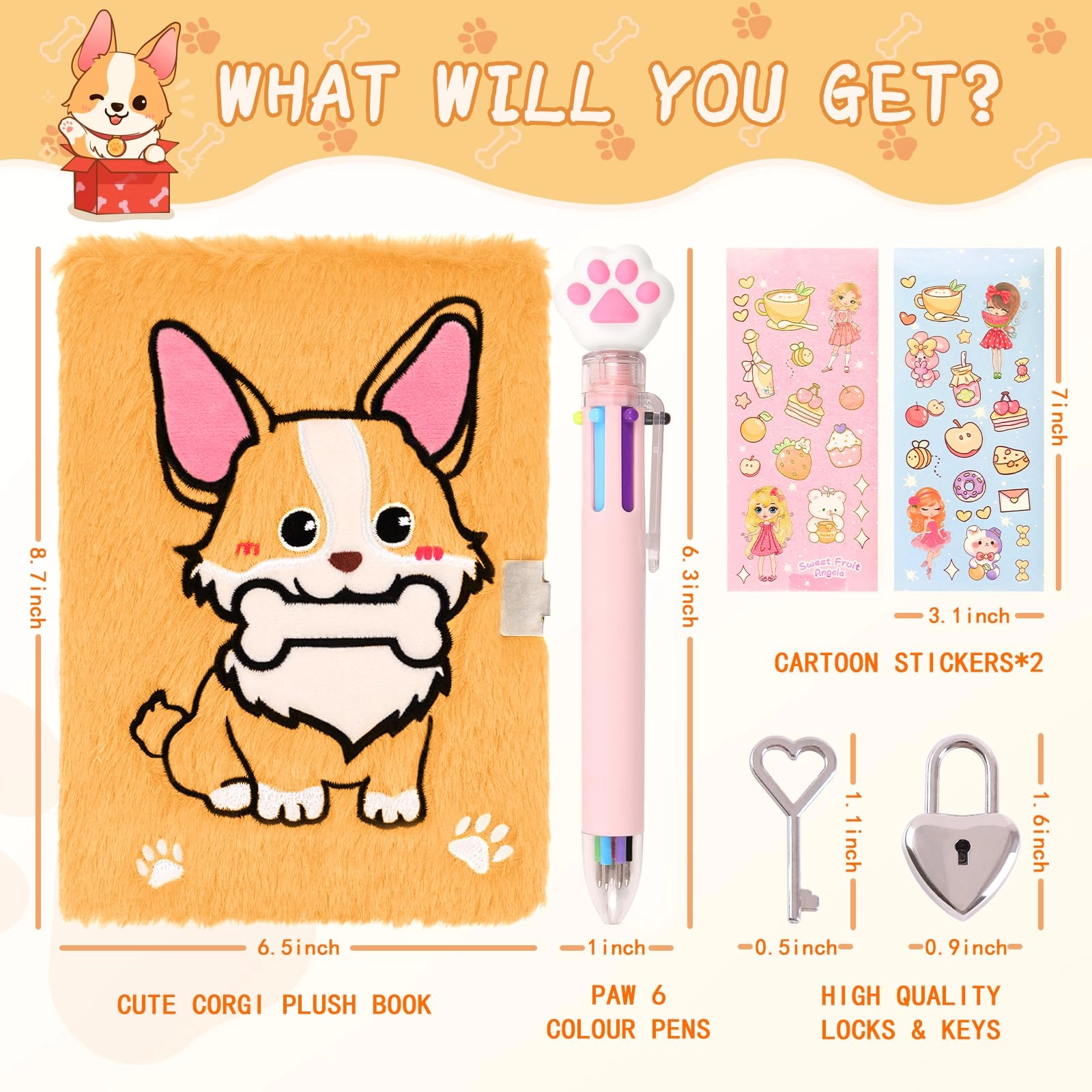 Corgi Diary - A5