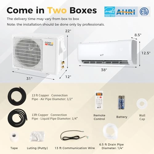 Split Air Conditioner - 1400W