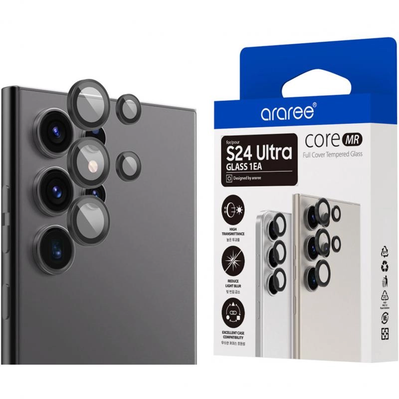 araree C-Sub Core MR - Camera Lens Protector for Samsung Galaxy S24 Ultra
