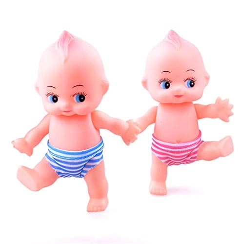 Soft Silicone Rubber Squeezing Sound Baby Doll - 1pc Silicone Vinyl